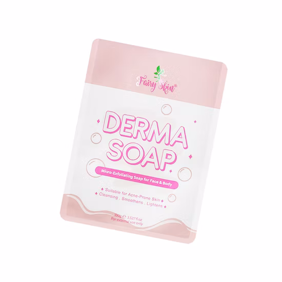 Customized Printing Laminated Foil Face Mask Packaging Three Side Seal Plastic Packaging Bags for Cosmetic Skincare