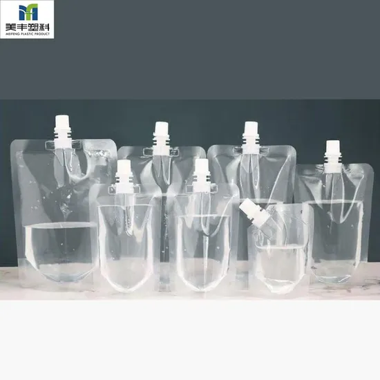 OEM Custom Printing Baby Food Side Gusset Bag Packaging Spout Shaped Bag