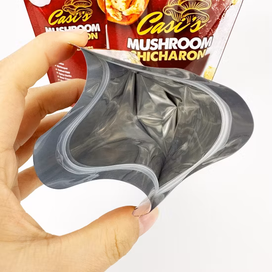 Low MOQ Snack Chips Food Packaging Zipper Mylar Bag Stand up Pouch