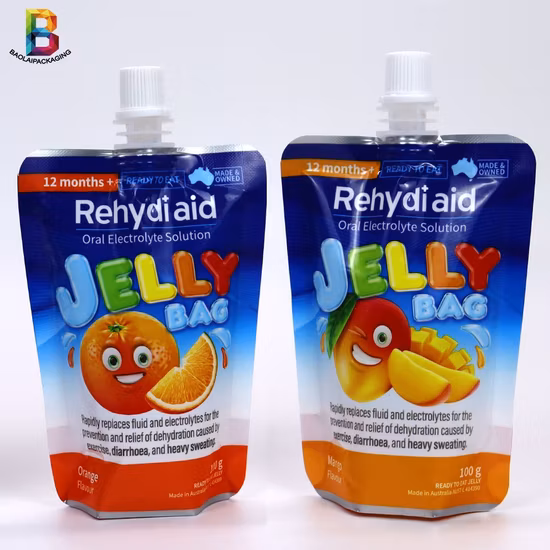 Reliable Reputation Reusable Baby Food Spout Pouch with Custom Logo