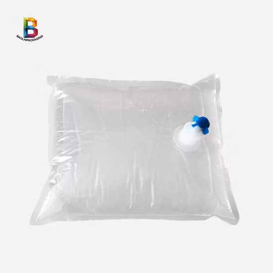 Aluminum Foil Bib 3L 5L 10L 20L Plastic Tap Bag for Drinking Water Wine Juice Bag in Box Dispenser with Butterfly Valve Vitop