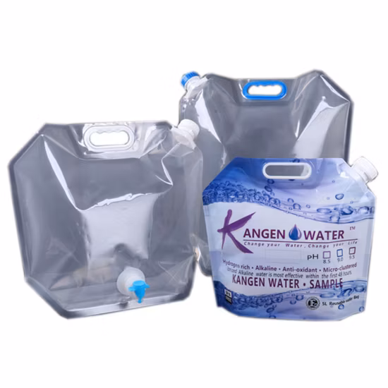 Transparent Plastic Liquid Aluminum Foil Juice/Drinks/Puree/Milk Bag Stand up Pouch with Spout Doypack