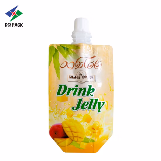 BPA Free Baby Food 200 Ml Juice Milk Stand up Pouch with Spout